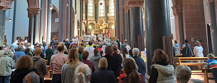 Heilige Messe in St. Peter und Paul Remagen © Markus Kaufmann